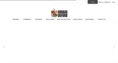 Desktop Screenshot of howarduniform.com